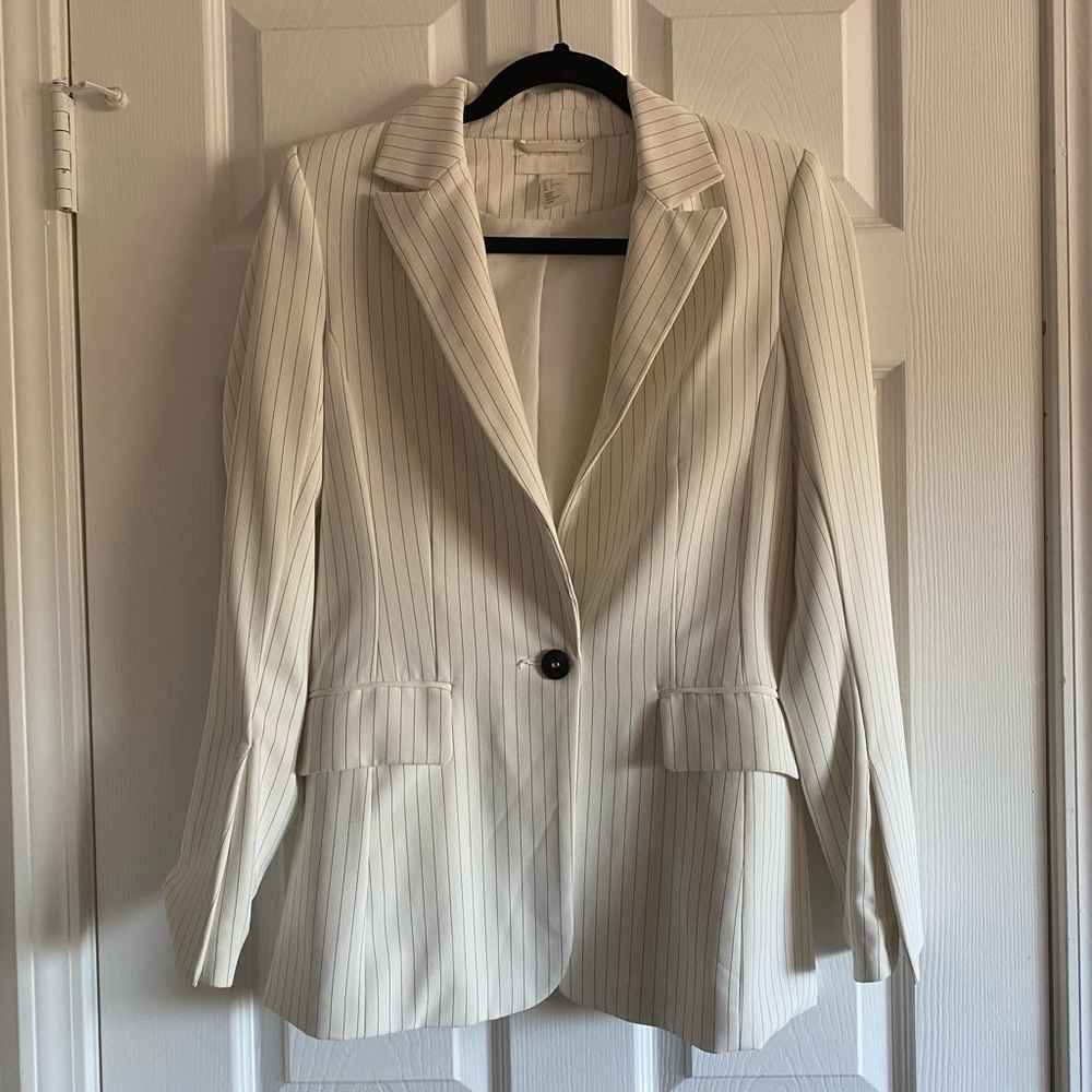 Women’s pinstripe blazer